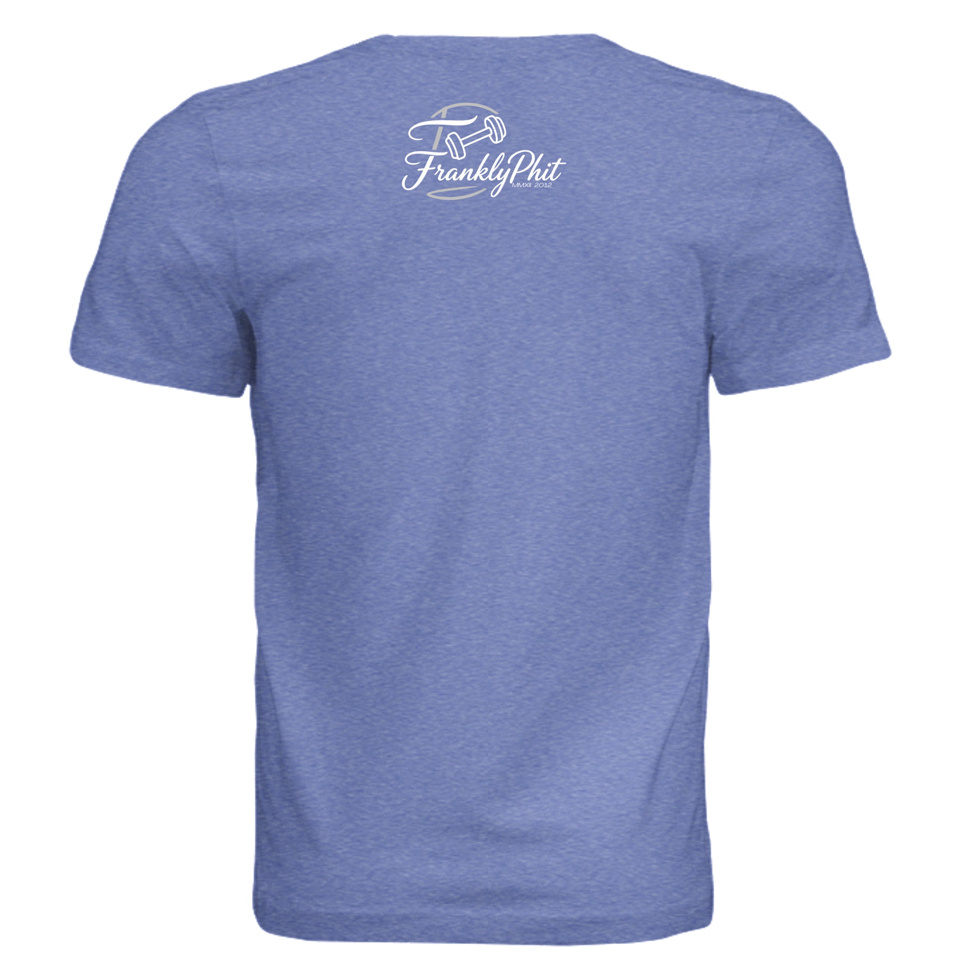 Solid True Royal Triblend - 3413C - BACK