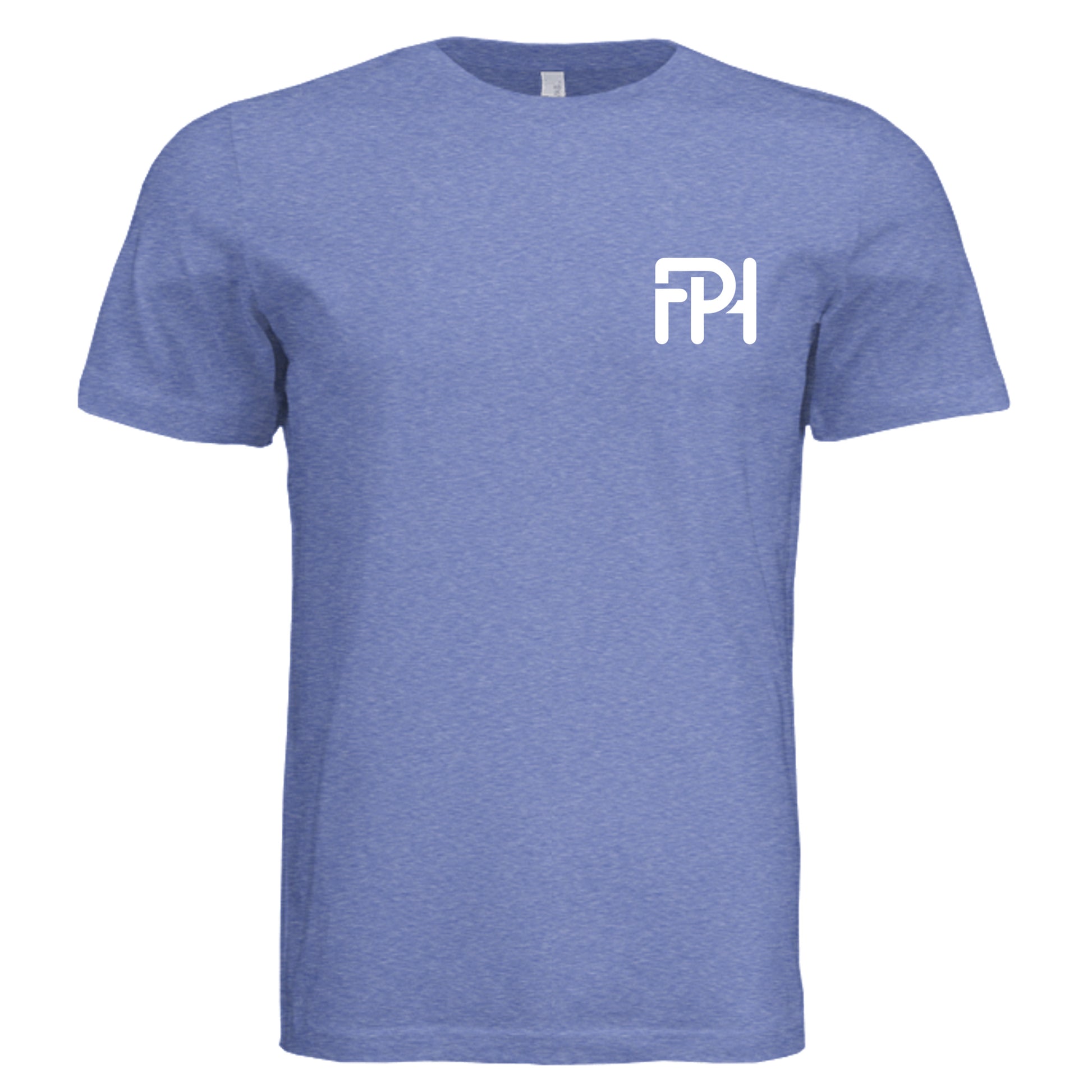 Solid True Royal Triblend - 3413C - FRONT