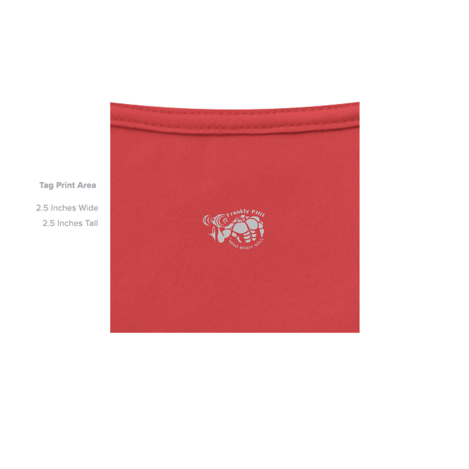 SOLID RED TRIBLN - 3413C - INSIDE_TAG_LINE